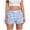 Blue, variant on AJGRHE Y2k Plaid Shorts Cute Baggy Ginghem Boxer Shorts for Women Checked Lounge Pajama Bottom Preppy Sleep Pj Shorts Women's Cute Soft Print Casual Summer Shorts Blue XL
