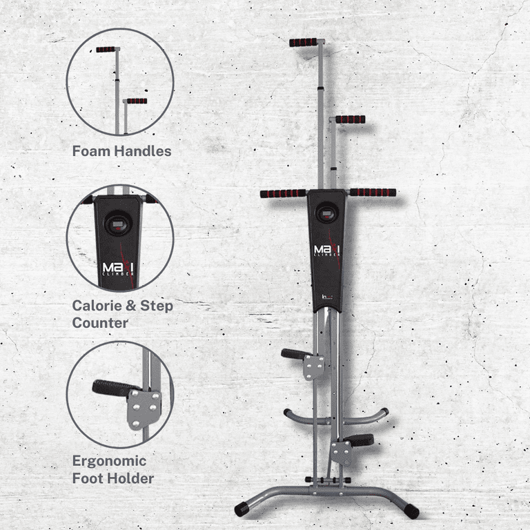 Maxi Climber Vertical Climber with LED Monitor for Full Body