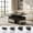 Charcoal Oak-2 Open shelves, variant on Manxile Lift Top Coffee Table with 2 drawers, 4 in 1 Multi-Function Wooden Convertible Center Table with Storage for Living Room