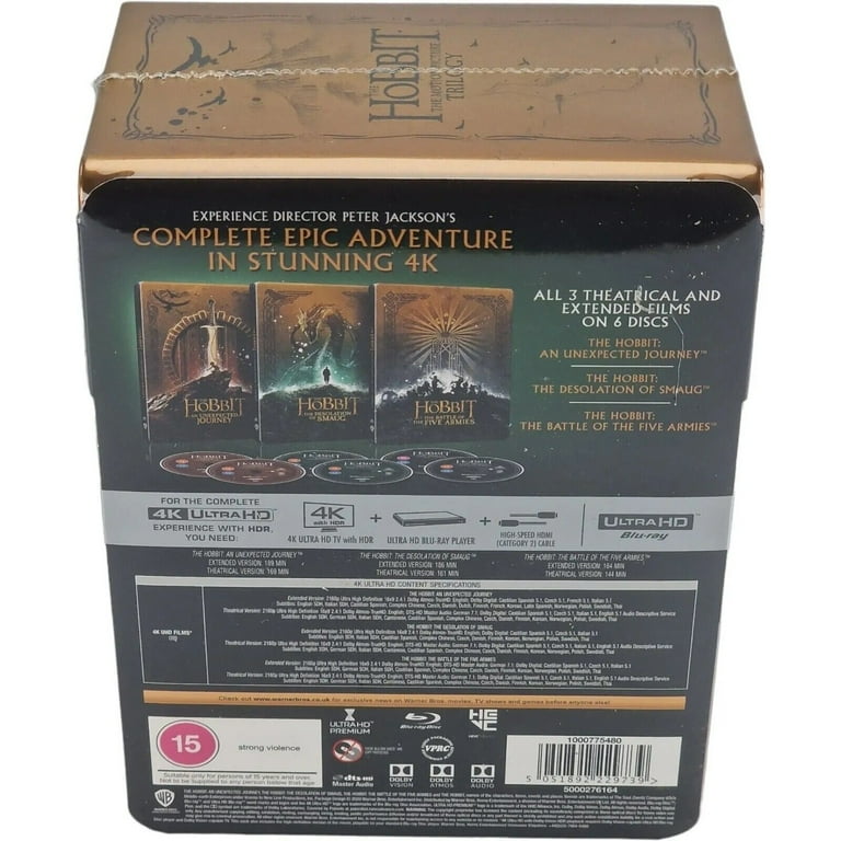 The Hobbit: The Motion Picture Trilogy (Theatrical and Extended