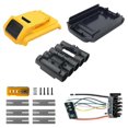 thumbnail image 1 of 20V 5Cell 18650 Battery Plastic Case Parts Replacement for 20V Max Compact Battery DCB201, 1 of 5