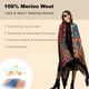 thumbnail image 4 of Bufanda de viaje Pashmina DANA XU 100% lana merino, 4 of 9