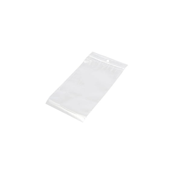 SI Products 8" x 10" Reclosable Poly Bags 2 Mil Clear 1000/Carton (3635A)