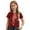 Red, variant on Kids Girls Hip Hop Clothes Sparkly Cheerleading Team Uniform Keyhole Hem Jazz Street Dance Tops Pink 6-10