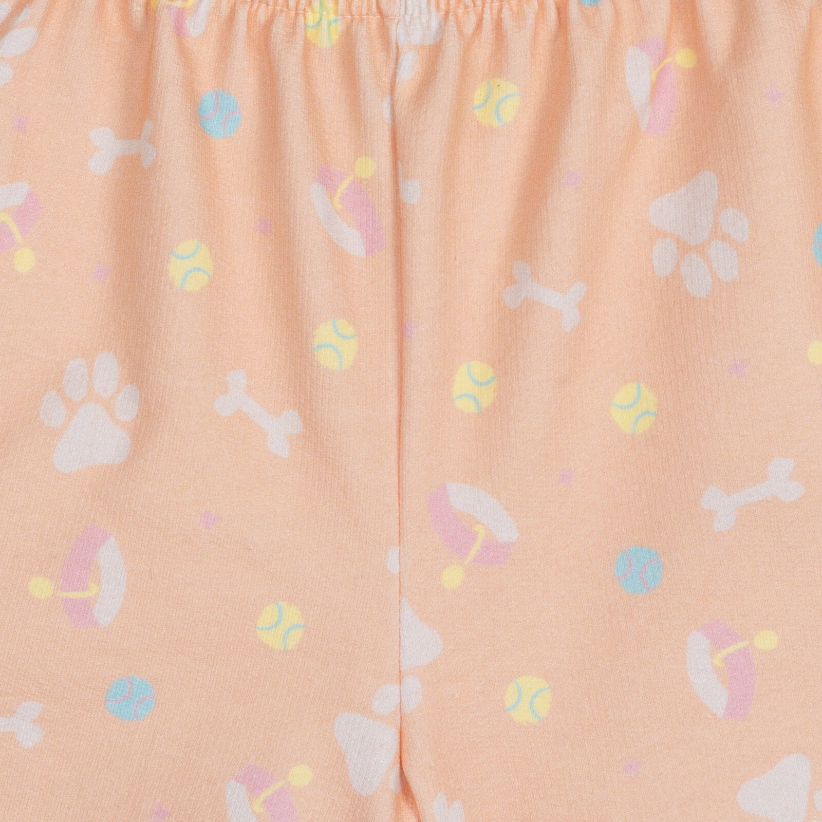 Disney Classics Pluto Perdita Lucky Cold Shoulder T-Shirt and French Terry Dolphin Shorts Outfit Set Logo Toddler to Big Kid