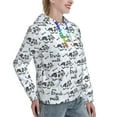 thumbnail image 6 of Lsque Cow With Fresh Milk Pattern Casual Women's Hoodie,Hooded Sweatshirt with Kangaroo Pocket,Pullover Hoodie with Eye-catching Drawstrings-Large, 6 of 7