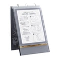 thumbnail image 2 of C.R. Gibson Vertical Recipe Keeper Flip Stand | Chalkboard Herb, 2 of 3