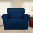 thumbnail image 2 of Funda de sofá superelástica para silla, funda de sofá suave antideslizante de licra, protector de muebles lavable con espuma antideslizante y parte inferior elástica para niños, mascotas Ormromra LRWJ063-11, 2 of 7