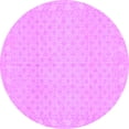 thumbnail image 1 of Ahgly Company Indoor Round Oriental Purple Modern Area Rugs, 3' Round, 1 of 4