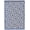 Blue, variant on Riverbay Furniture 5' x 7' Hand Hooked Key Wool Rug in Navy