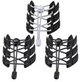 thumbnail image 1 of Bangcool Replacement Shoelaces Lock Elastic 3 Pairs Sport Shoes Strings Sneaker Shoelaces, 1 of 10