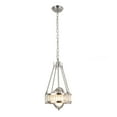 thumbnail image 5 of Pasargad Home PMT-02 Natalie Metal & Glass 39.4 "L Pendant Lights, Chrome & Clear, 5 of 5