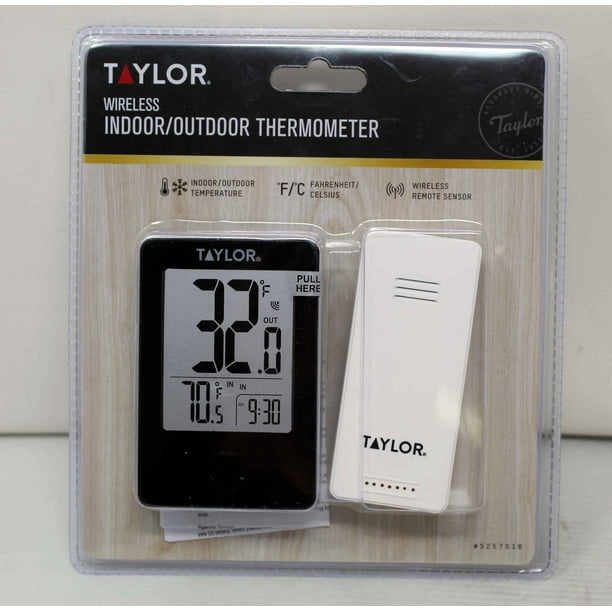 Taylor Wireless Digital Indoor/Outdoor Thermometer