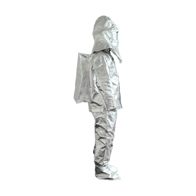 Traje resistente al fuego Ropa de aislamiento térmico Ropa de trabajo protectora ignífuga, Ropa ignífuga para barbacoa Extinción de incendios Jardinería 500 grados