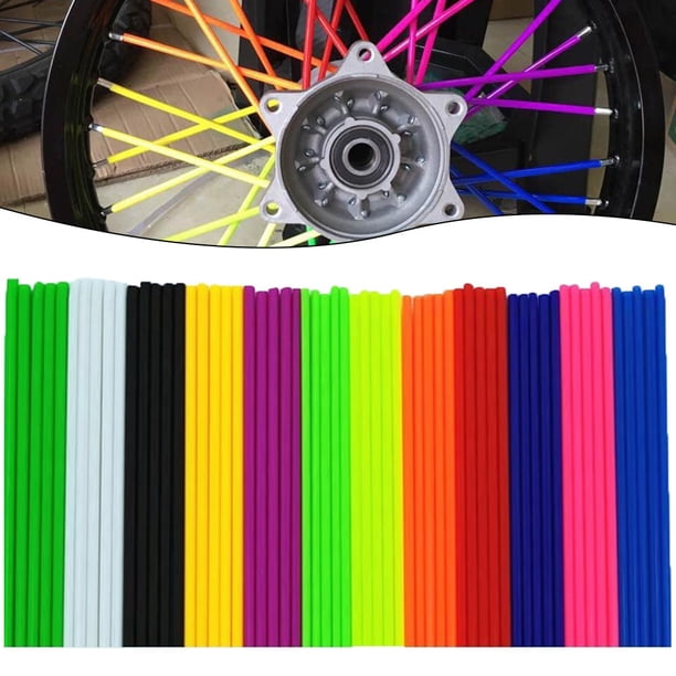 72 pcs Couvre Rayon Moto Protège Jante Moto Couvre-jante pour 72 pcs Couvre Rayon Moto Protège Jante Moto Couvre-jante pour