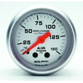 thumbnail image 2 of AutoMeter Gauge Air Pressure 4320 Ultra-Lite; 2-1/16 Inch; Mechanical; 0-150 PSI; Analog; White Face/Brushed Bezel/Orange Needle; Illuminated, 2 of 4