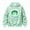 Z-Mint Green, variant on TGPMGRZ Leopard Print Hoodies, Oversized Hooded Sweatshirt with Pocket Front Carry Pouch for Cats Dogs
