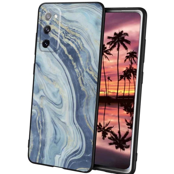 Compatible with Samsung Galaxy S20 FE Phone Case, Marble Case Men Women, Flexible Silicone Shockproof Case for Samsung Galaxy S20 FE