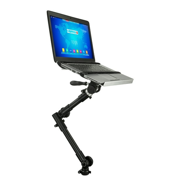 MountIt! Car Laptop Mount Under Car Seat Notebook Stand Fits 1215
