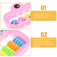 thumbnail image 3 of KAKOWELY abacus Colorful 7-Bead Abacus For Kids Plastic Math Learning Tool Education Counting Device For Students Small Chinese Abacus For Arithmetic Practice, 3 of 5