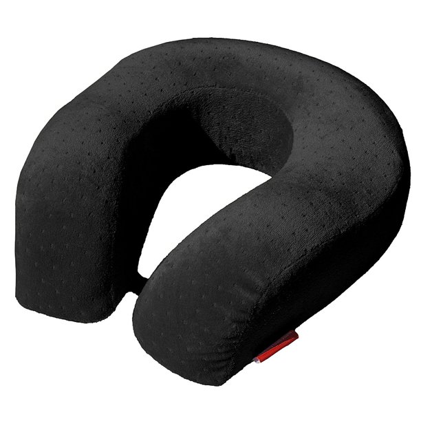 Bookishbunny Memory Foam XL U Shape Travel Pillow Neck And Head Support