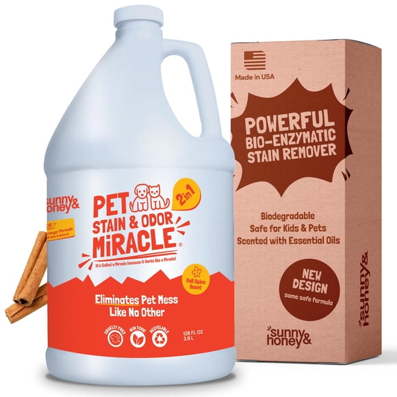 Limpiador enzimático Sunny & Honey Pet Stain & Odor Miracle, 3,78 L