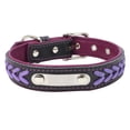 thumbnail image 1 of Collar para perros tapizado en neopreno jacquard reflectante 3M de seguridad suave de 9 colores de Blueberry Pet, 1 of 5