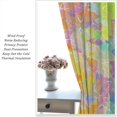 thumbnail image 4 of Butterfly Curtains,Colorful Butterfly Print Curtains for Children Boys Girls Bedroom Living Room Kitchen Window Drapes 42"W x 63"L (Pack of 2), 4 of 6