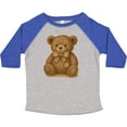 thumbnail image 3 of Inktastic Vintage Teddy Bear with Patch Boys or Girls Toddler T-Shirt, 3 of 5