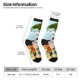 thumbnail image 2 of Balery African Women Calcetas Largas con Estampado para Hombre y Mujer – Suaves y Transpirables, Talla Única (US 5-11), 2 of 6
