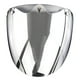 thumbnail image 1 of Visera protectora Bubble 3 Snap para cascos de motocicleta abiertos Visera para casco Protector facial plata, 1 of 9
