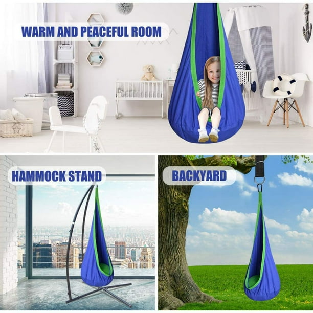 Children Pod Swing Hanging Kids Hammock Hanging Pod Chair Chair