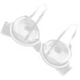 thumbnail image 5 of OUNONA Ultra Thin Clear Strap Bra with Back Clasp, Invisible Push Up Support, Comfortable and Lightweight Design, 5 of 8