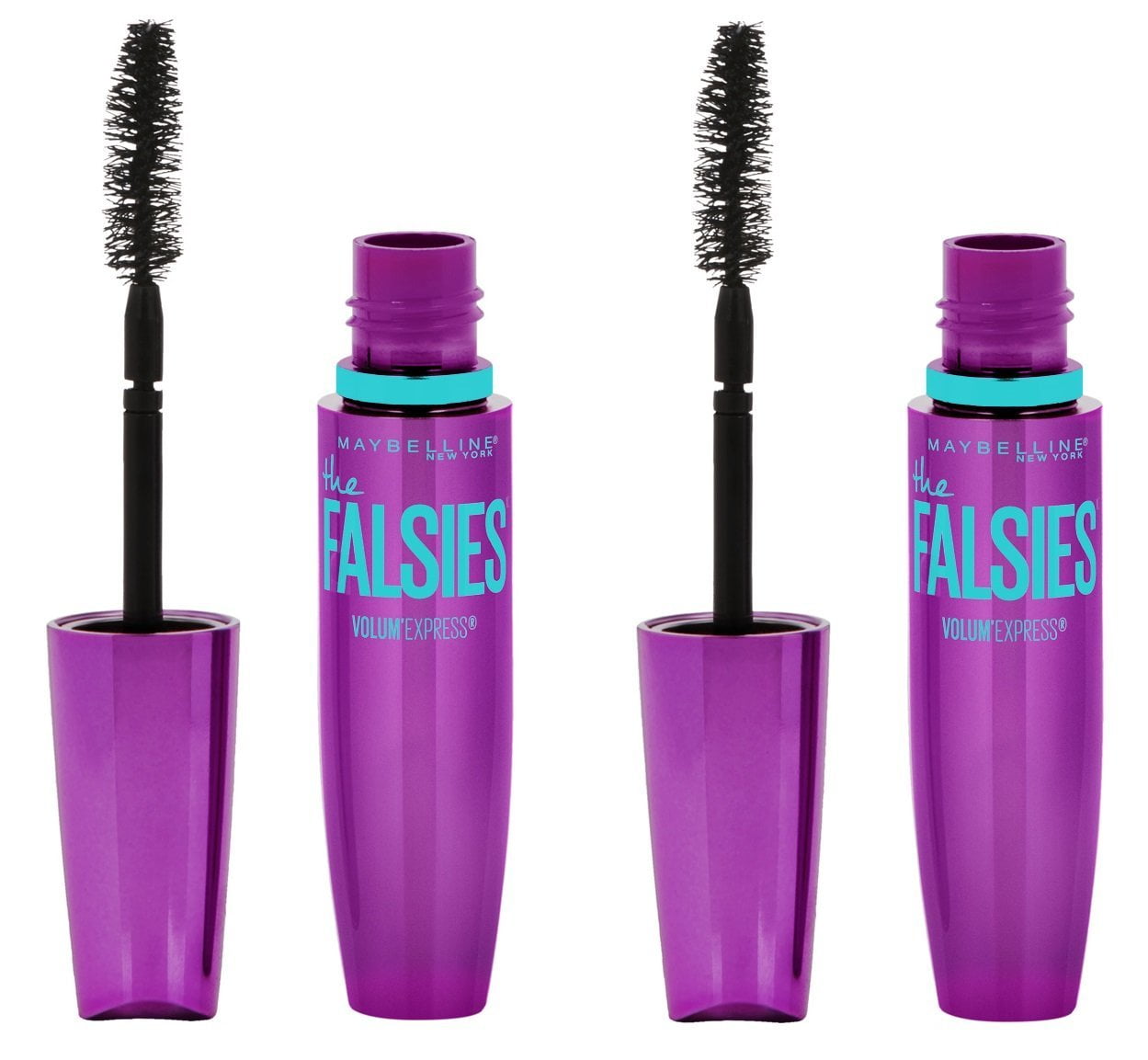 Volumizing, Lengthening Washable Mascara, Blackest Black, by Maybelline