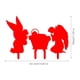 thumbnail image 3 of Xihbxyly Ofertas Del Día El Día de Navidad Llega con Un Ángel, Decoración Tridimensional para Jardín Al Aire Libre, Festival, Acrílico, 3 of 6