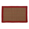 thumbnail image 2 of HiEnd Accents  Bayfield Red and Brown 14x20 Placemat, 2 of 2