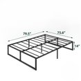 thumbnail image 3 of Zinus Lorelai 14 inch Metal Platform Bed Frame, 3 of 5