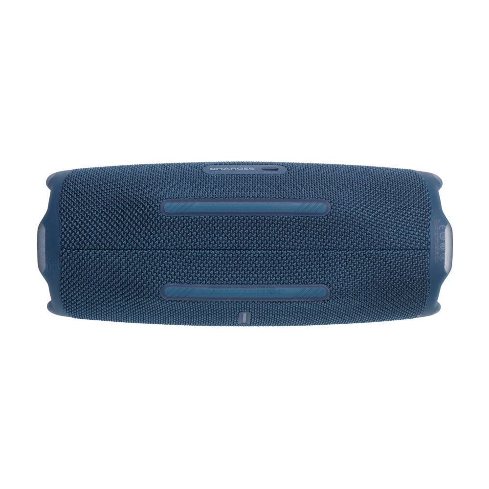 JBL CHARGE 6 Waterproof Portable Speaker Bundle with gSport Carbon Fiber Case (Blue)