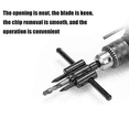 thumbnail image 7 of Woodworking Opener Adjustable Wood Circle Hole Cutting Diameter 30-300mm Saw Cutter Tool Drill Bit Hole Punching Tools, 7 of 7