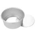 thumbnail image 1 of PENGXIANG Stainless Steel Cake Mould Chiffon Cake Baking Pan Removable Non Stick Bottom Pudding Mold E, 1 of 2