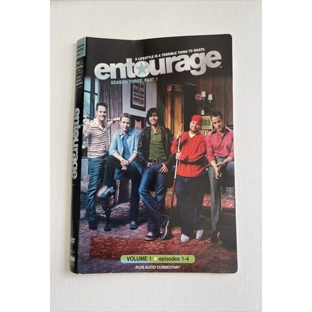 Entourage (Season Three, Part 1) Episodes 1-4 Hbo - DVD