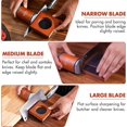 thumbnail image 5 of Knife Sharpener, Rolling Knife Sharpener Kit With Magnetic Holder, Kitchen Knife Sharpeners With Diamond Disks, Knife Sharpening Kit With 15, 18, 20 & 22 Degrees, Knife Sharpeners for Kitchen Knives, 5 of 6