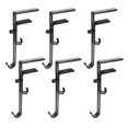 thumbnail image 2 of Dserfhy 2-in-1 Adjustable Christmas Stocking And Garland Hangers Metal Mantel Hooks No Drill Stocking Holder Holds Up to 11lbs, 2 of 8