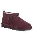 thumbnail image 2 of BEARPAW Women's Super Shorty Eggplant Size 7 | Slip-On Winter Ankle Boot | Comfortable & Easy On Winter Boot, 2 of 8