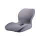 thumbnail image 1 of Cojines de silla para cojín de asiento, cojín de respaldo de cintura de apoyo, cojín de asiento de silla Gris claro, 1 of 9