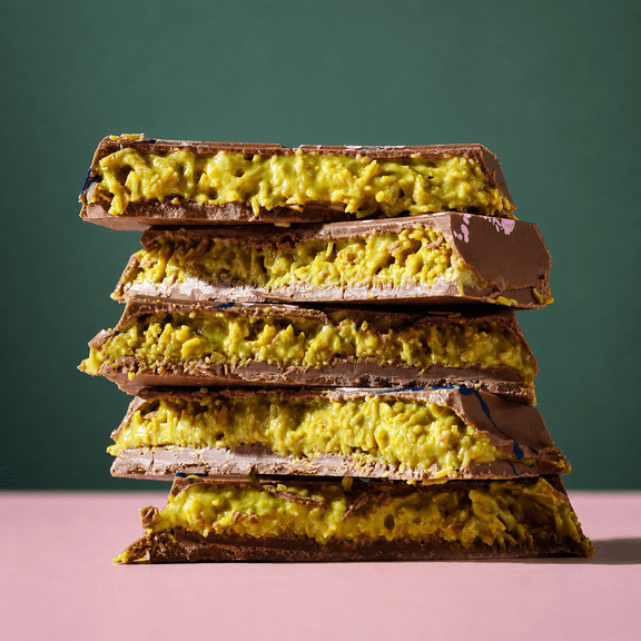 Nuts Factory Dubai Style Milk Chocolate Bars with Pistachio Cream & Crispy Kataifi, Pack of 2 Large Bars – #1 Ranked Dubai Chocolate Bars in the World by CNBC