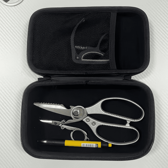 Small Tool Storage Box / Storage Bag for Screwdrivers, Screws, Scissors and Miscellaneous Tools