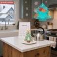 thumbnail image 6 of Metal Hanging Christmas Tree Wind Spinner - Vibrant Autumn Leaves Design with Snowflake Pattern for Festive Yard & Garden Decor, 6 of 7