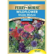 Ferry-Morse Wildflower Shade Mixture Flower Seeds (1 Pack) - Seed Gardening, Full Sunlight