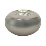 Lamplight Farms 1114145 Clean Burn Tabletop Torch, Ceramic, Silver